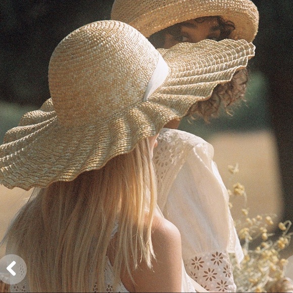Lack Of Color Accessories - Lack of Color scalloped dolce hat